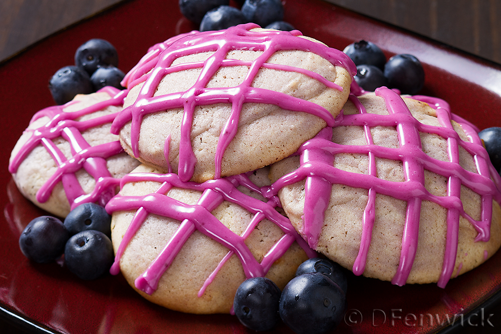 Blueberry Cheesecake Cookies by D Fenwick, http://dfenwickphotography.com